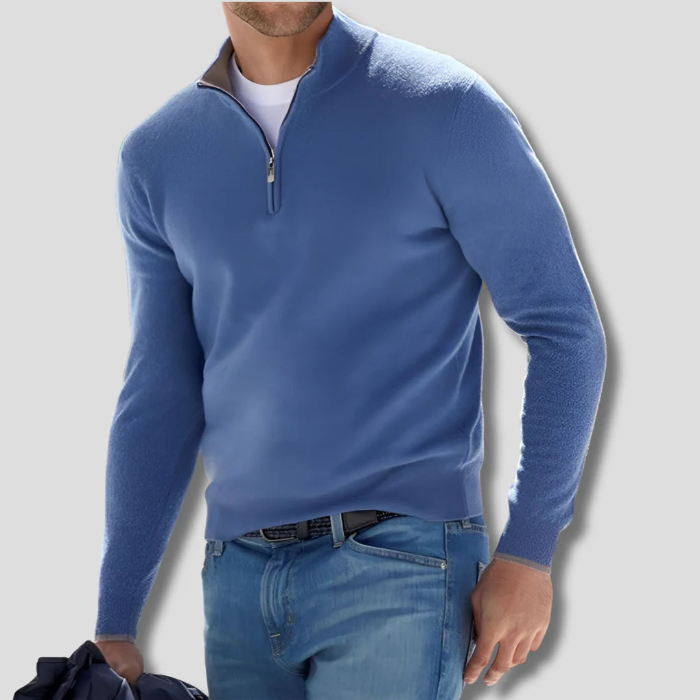Men's Zip-Up Sweater