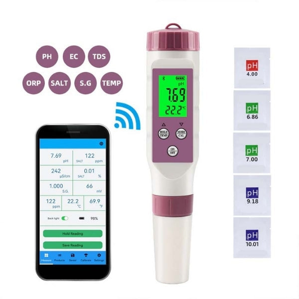 Digital Pool Tester pH And Chlorine Meter For Easy Water Analysis