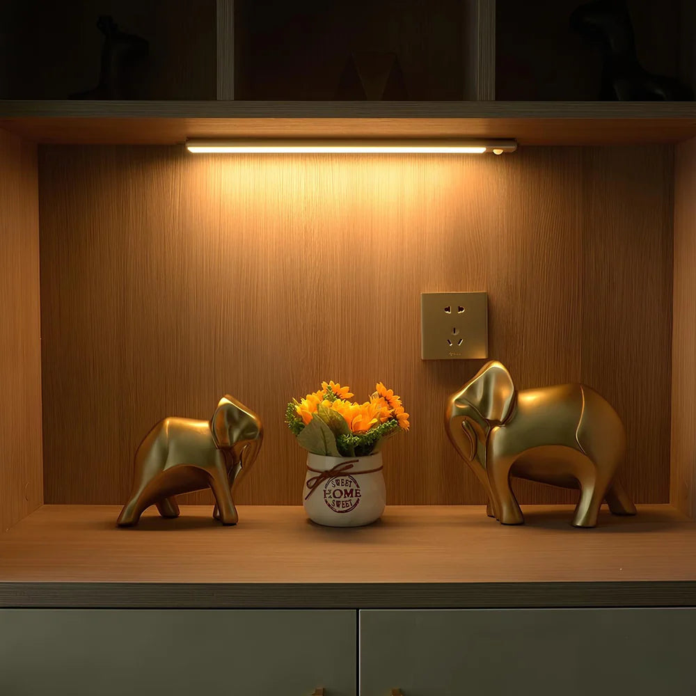 Rechargeable Motion Sensor LED Light – Easy Stick-On Wireless Lighting for Hallways, Closets & Stairs