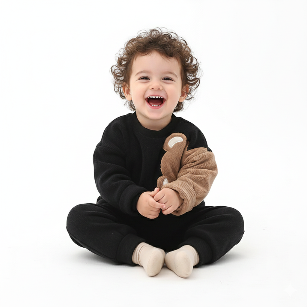 2-Piece Baby Set Soft Bear