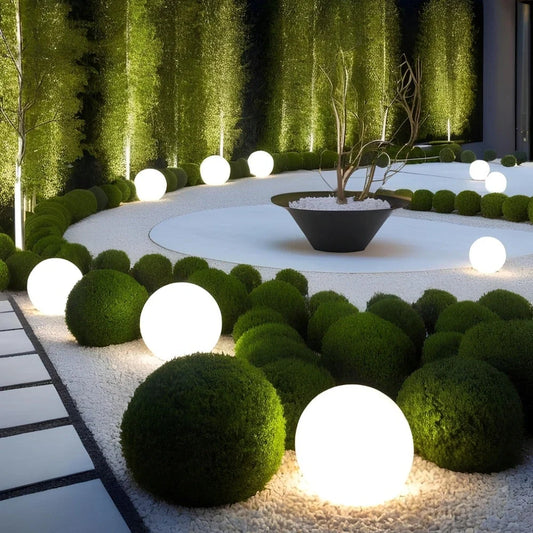 Spherical Garden Light – Waterproof LED Globe for Patio & Lawn