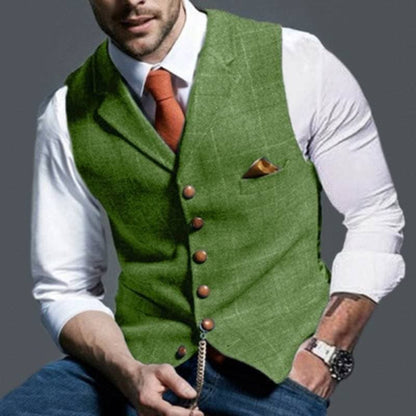 Men's Casual Chic Waistcoat