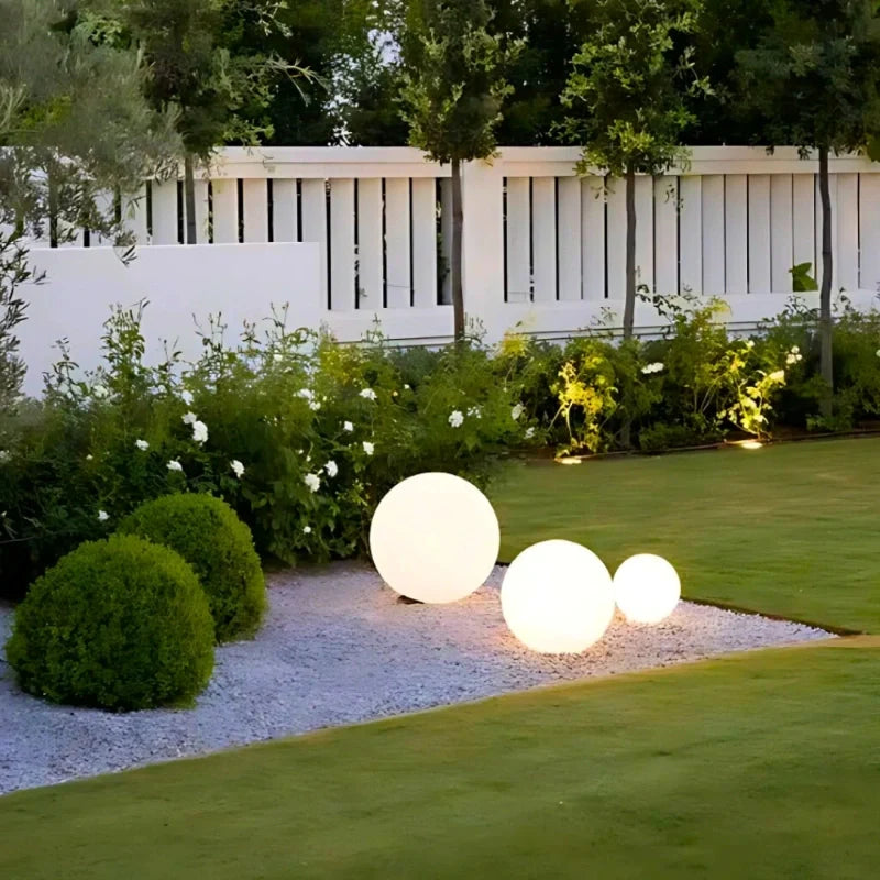 Spherical Garden Light – Waterproof LED Globe for Patio & Lawn