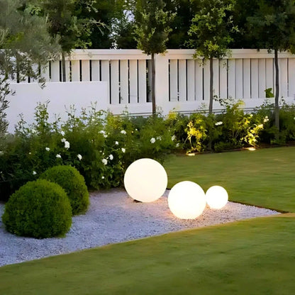 Spherical Garden Light – Waterproof LED Globe for Patio & Lawn