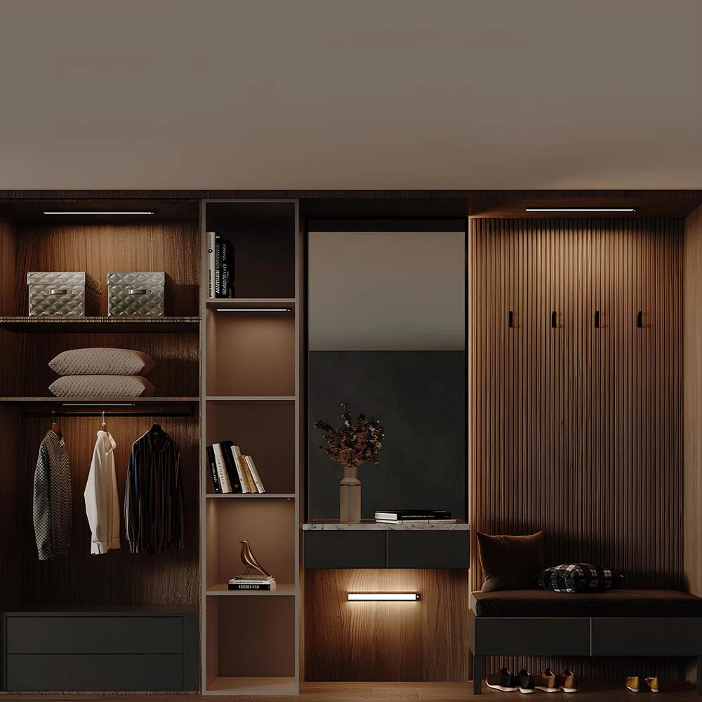Rechargeable Motion Sensor LED Light – Easy Stick-On Wireless Lighting for Hallways, Closets & Stairs
