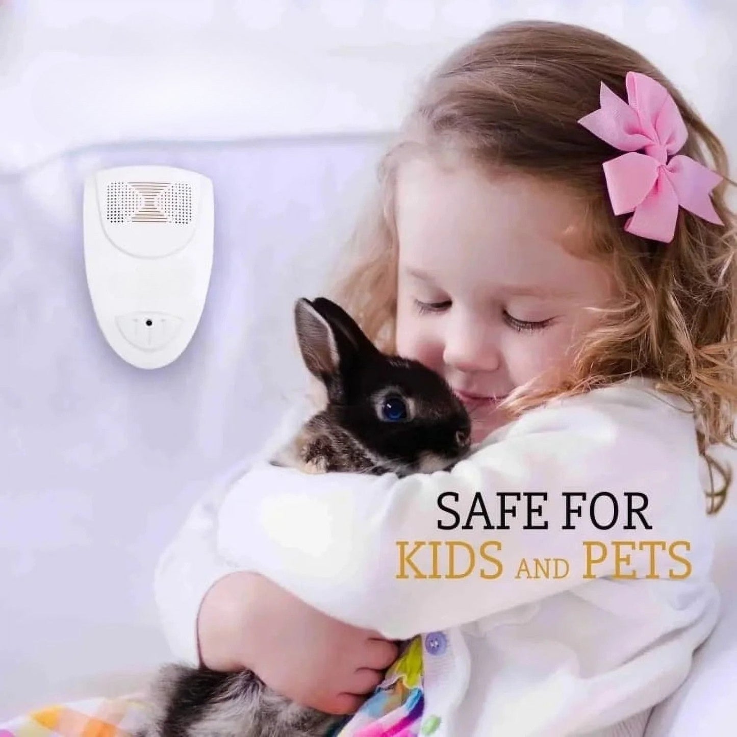 Ultrasonic Bed Bug Repeller Helps Reduce Bed Bug Activity Within 48 Hours