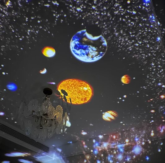 Galaxy Projector for Bedroom - Space Projection Light