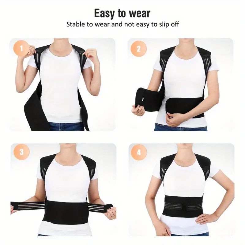Back Brace For Lower Back Discomfort And Lumbar Support