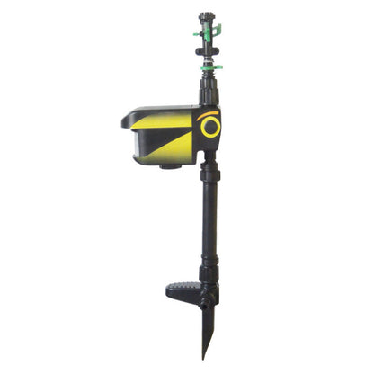 Motion Activated Sprinkler Solar Powered Deer Repellent Keeps Deer Away