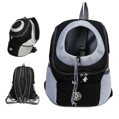 Sport Backpack With Faux Fur Trim, Water-Resistant, Padded Laptop Compartment
