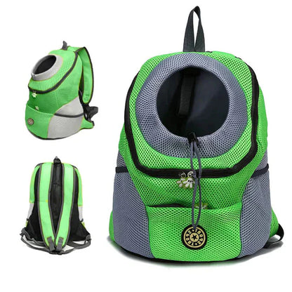 Sport Backpack With Faux Fur Trim, Water-Resistant, Padded Laptop Compartment