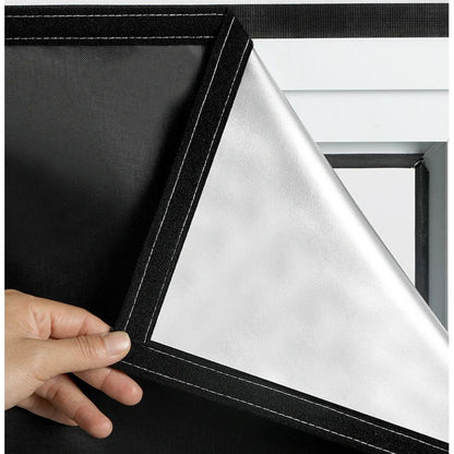 Blackout Window Shade Self Adhesive Sun Blocking Privacy Cover