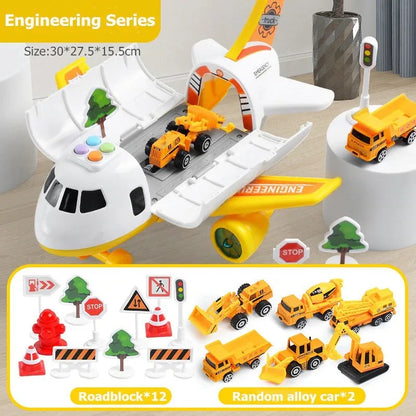 Airplane Toy Set For Kids With Multiple Planes And Play Accessories