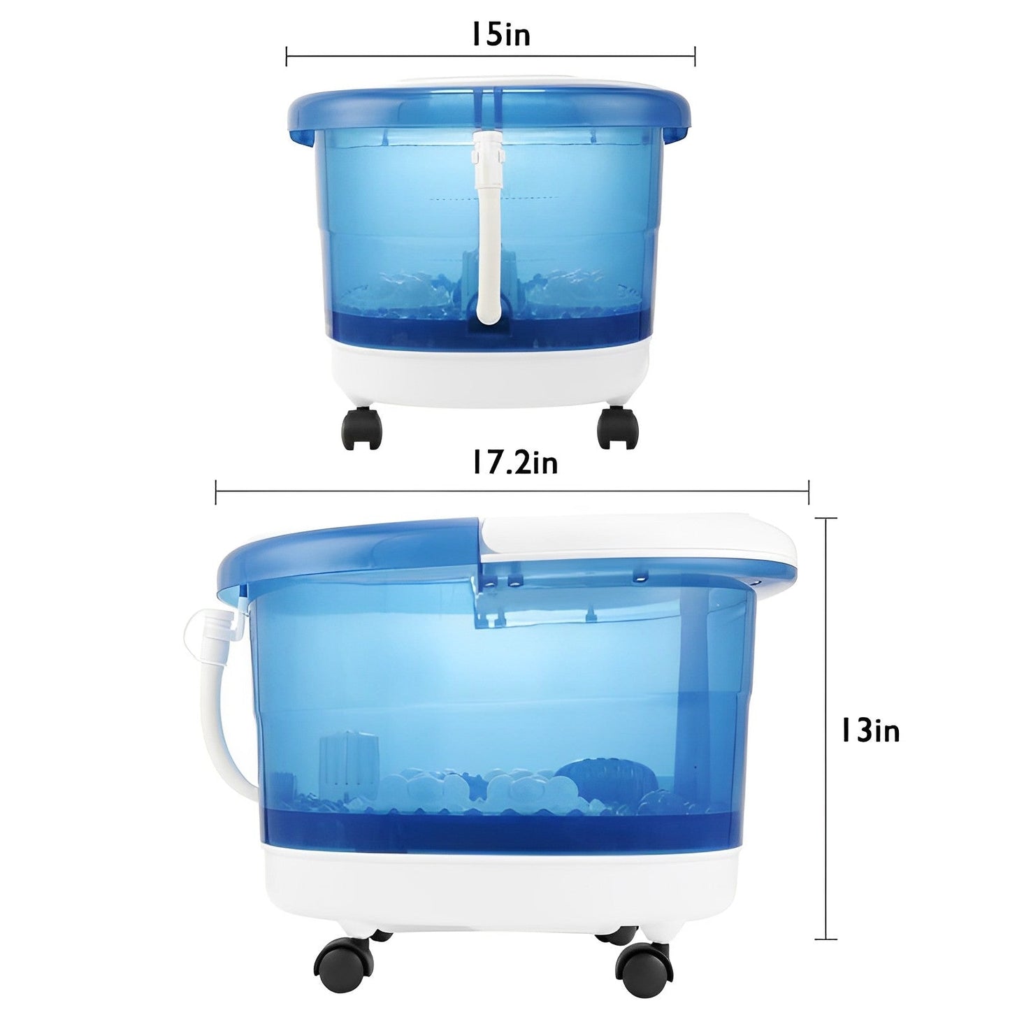 Foot Spa Bath Massager With Soothing Water Massage And Heat