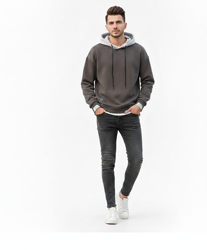Men's Casual Fleece Hoodie