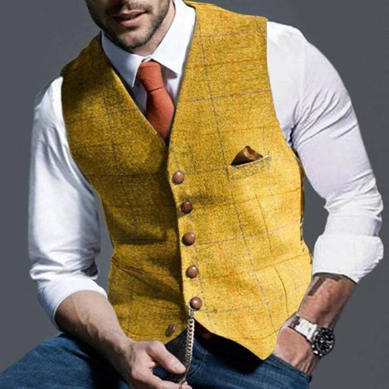 Men's Casual Chic Waistcoat