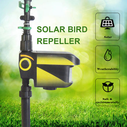 Motion Activated Sprinkler Solar Powered Deer Repellent Keeps Deer Away
