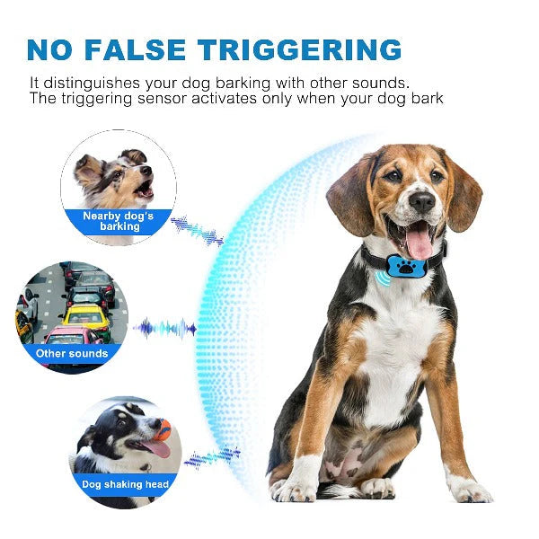 Anti-Bark Collar – Painless Training with Vibration & Ultrasound
