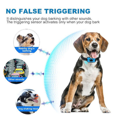 Anti-Bark Collar – Painless Training with Vibration & Ultrasound