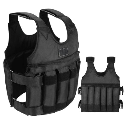 Weighted Vest 110-Pound Adjustable for Exercise and Strength Training