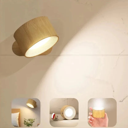 Cordless Wall Lamp - Rechargeable Magnetic LED Wall Light