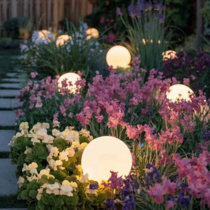 Spherical Garden Light – Waterproof LED Globe for Patio & Lawn