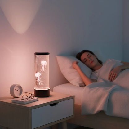 LED Jellyfish Lamp – Calming Design & Stress Relief Lighting