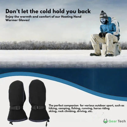 Men's Electric Heated Hand Warmer Gloves