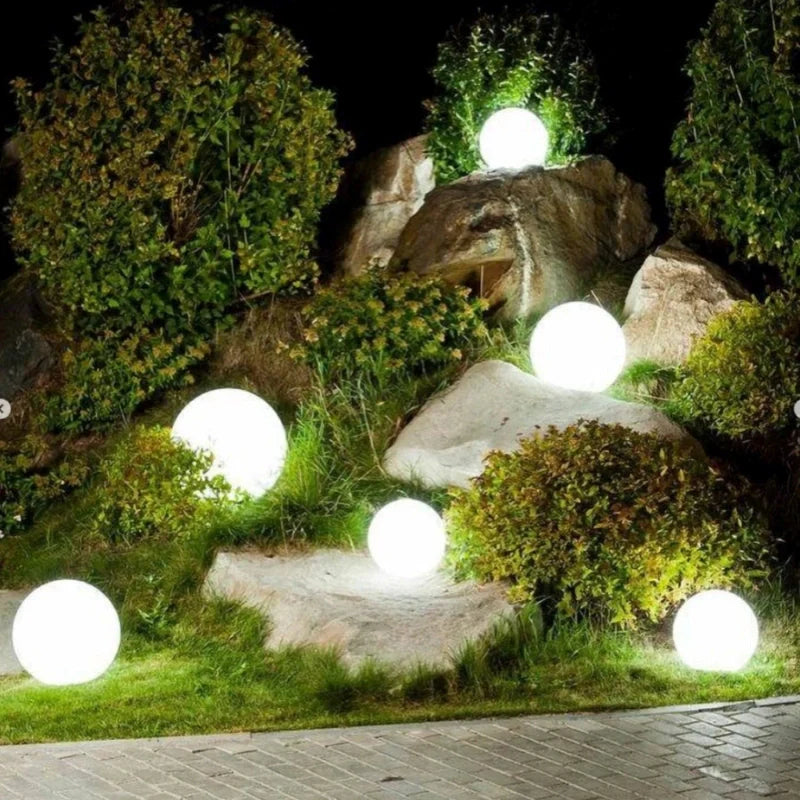 Spherical Garden Light – Waterproof LED Globe for Patio & Lawn