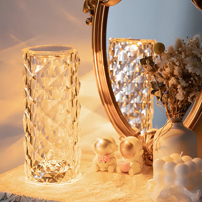Sparkling Crystal Touch Rechargeable LED Table Lamp
