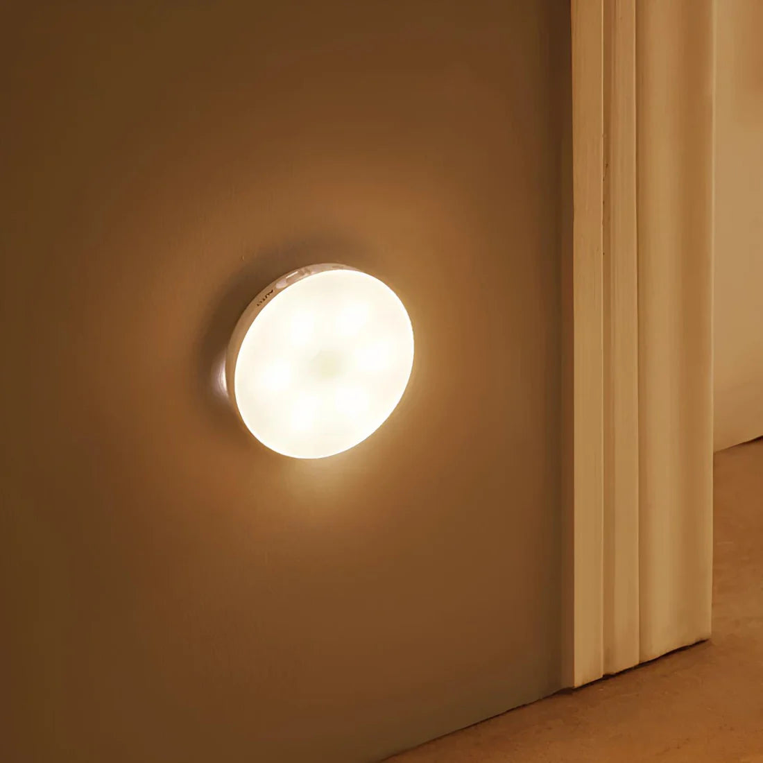 Rechargeable LED Motion Sensor Puck Light