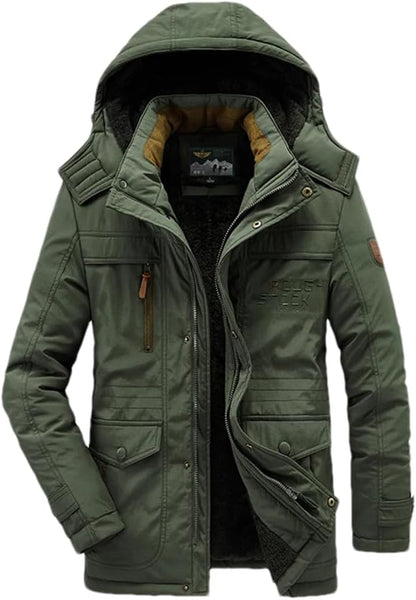 Veste Hiver Homme – Blouson à capuche
