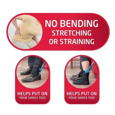 Compression Sock Aid Kit For Easy On Easy Off Use
