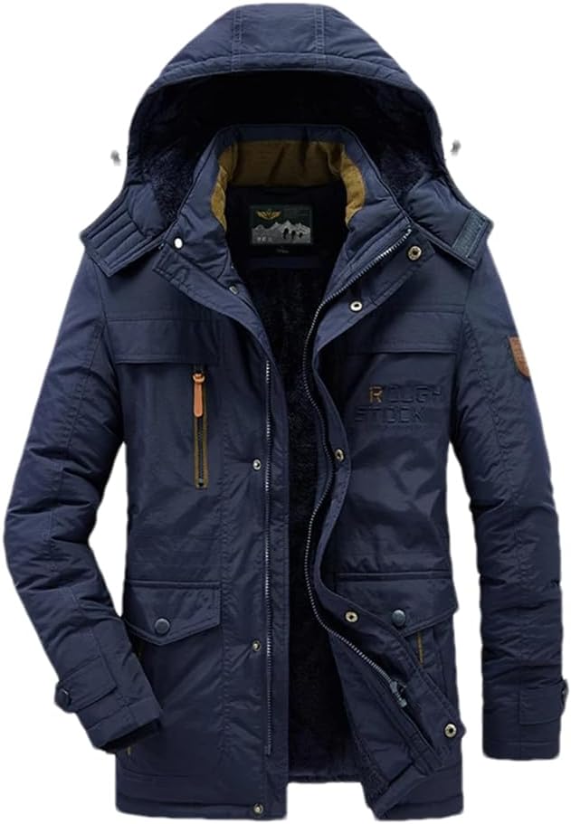 Veste Hiver Homme – Blouson à capuche