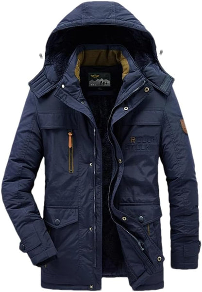 Veste Hiver Homme – Blouson à capuche