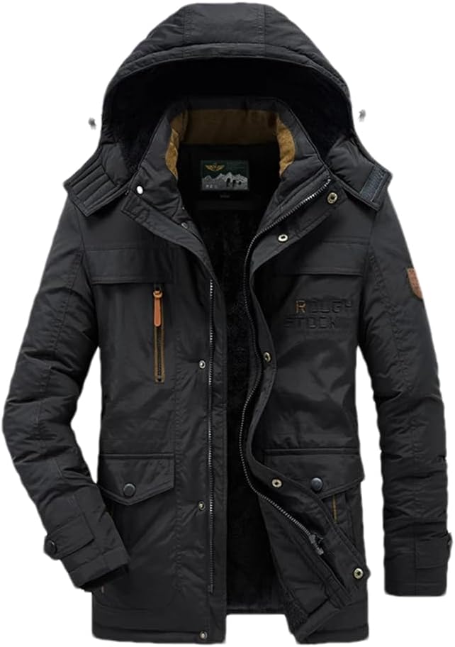 Veste Hiver Homme – Blouson à capuche