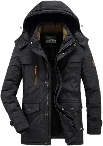 Veste Hiver Homme – Blouson à capuche