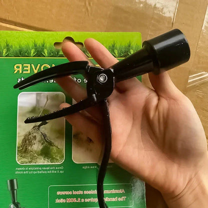 Weed Puller With Stainless Steel Adjustable Long Detachable Handle