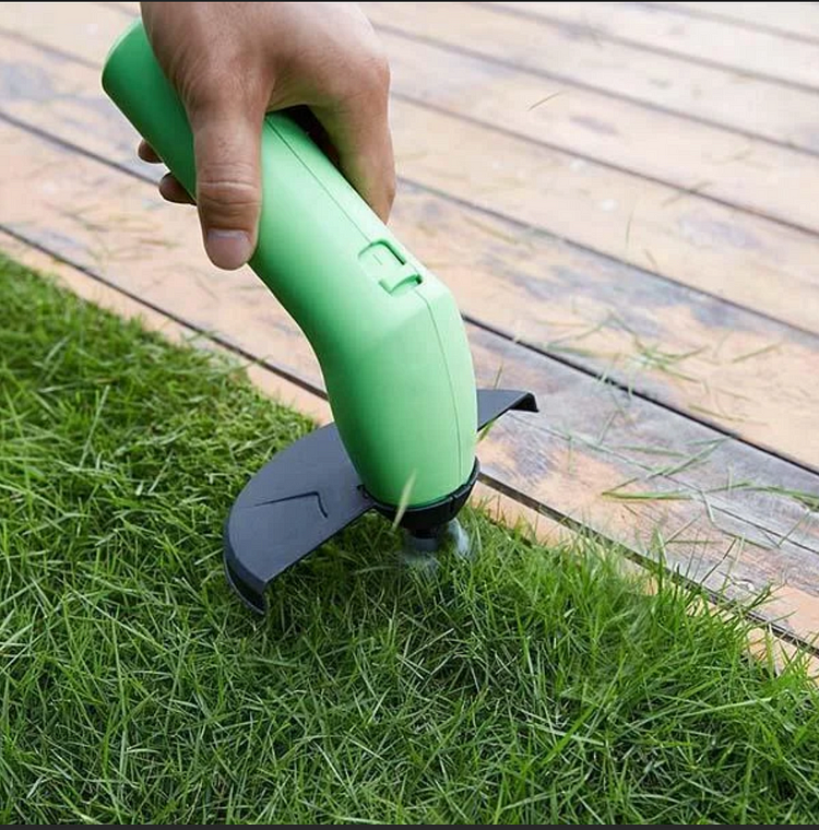 Cordless Mini Weed Trimmer Battery Powered Lightweight Rechargeable For Garden