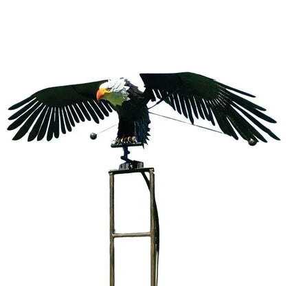 Bird Patio Decoration Garden Art Outdoor Metal Hanging Sculpture For Yard Porch