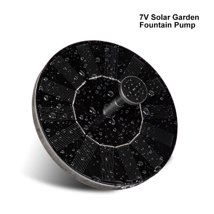 Solar Fountain Pump For Pond Bird Bath Pool Floating Water Decor