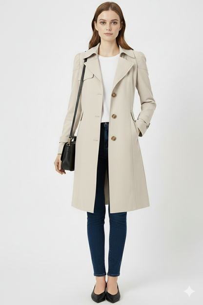 Manteau femme long hiver imperméable | Élégance & Protection