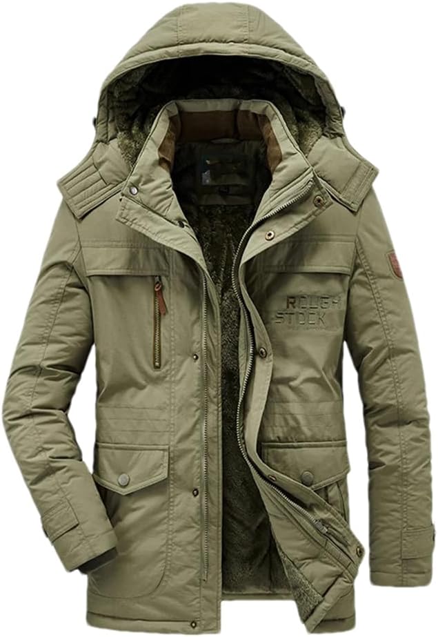 Veste Hiver Homme – Blouson à capuche