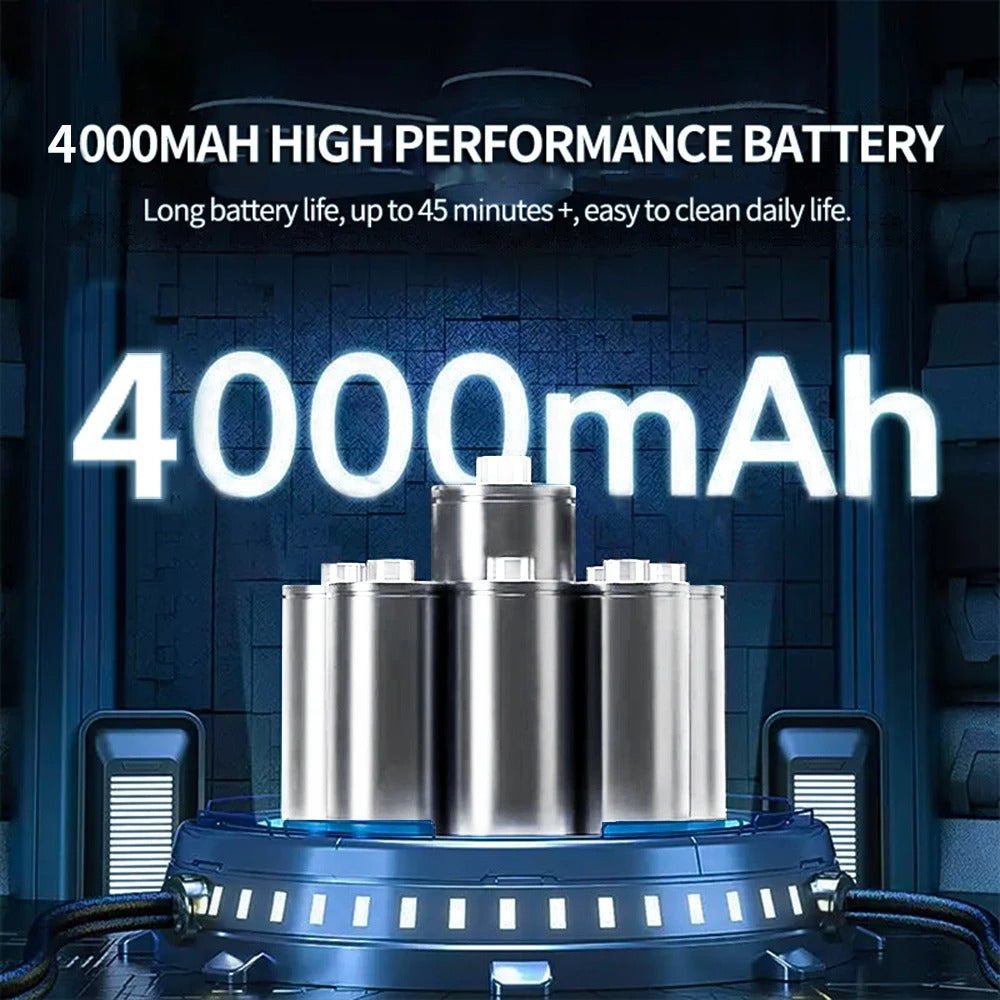 Cordless Car Vacuum Cleaner With Ultra-High Suction And Long Battery Life