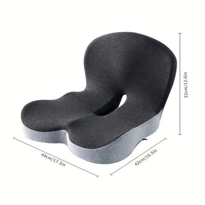 Lumbar Support Pillow Memory Foam Seat Cushion For Office Chair And Car