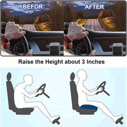 Car Booster Seat For Adults With Ergonomic Back Support