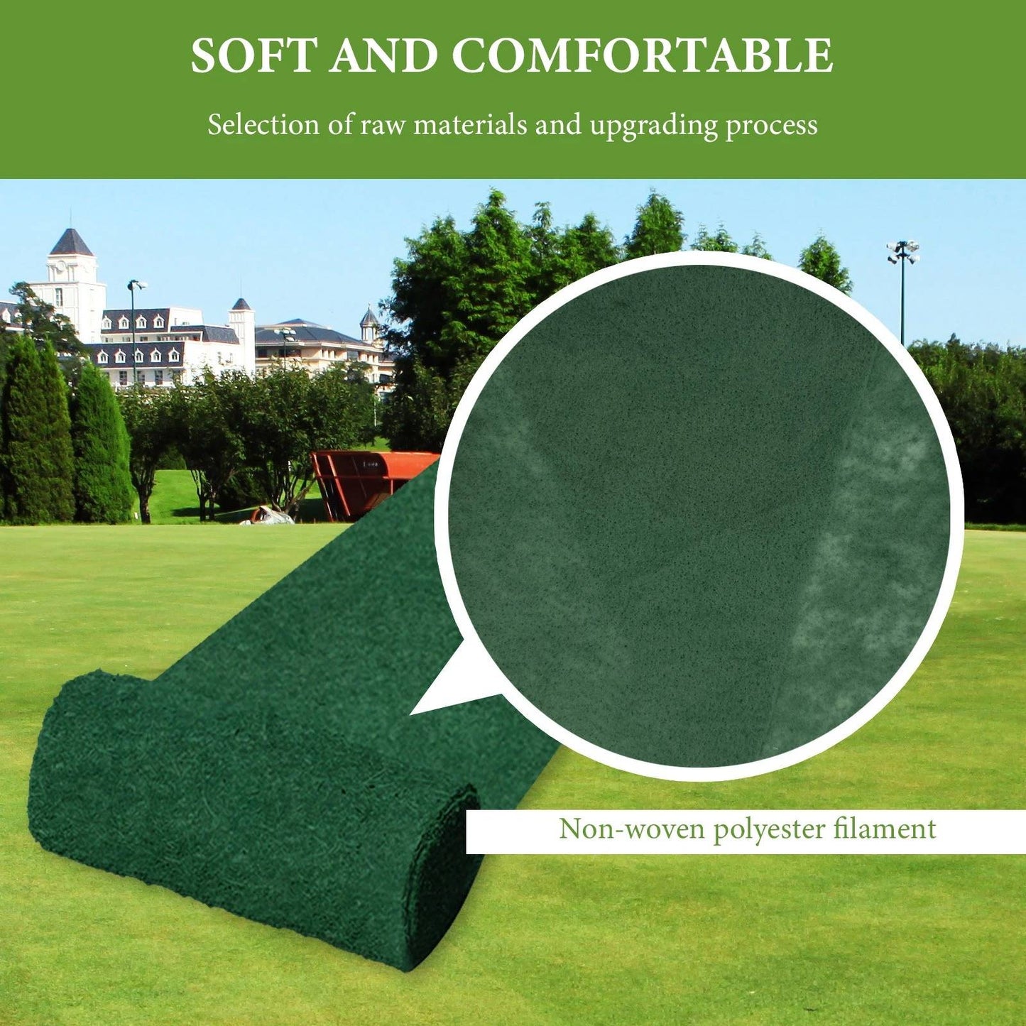 Grass Seed Mat Quick Fix Green For Fast Lawn Repair