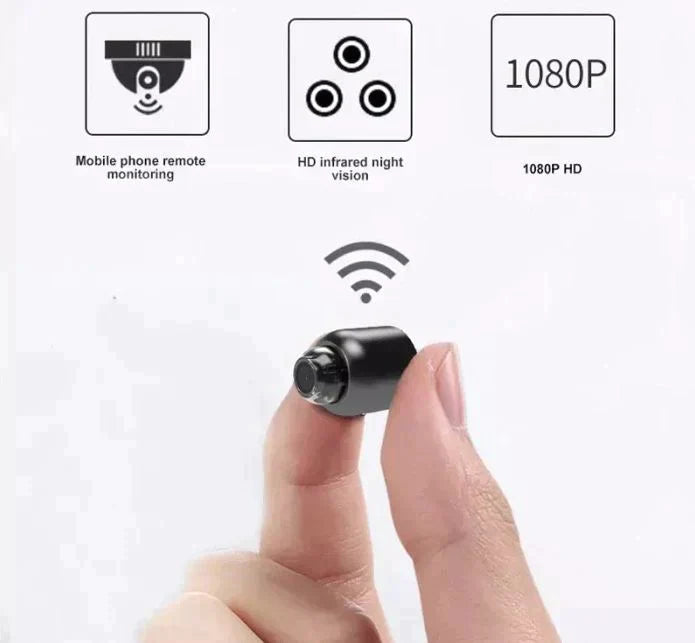 WiFi Security Camera HD Night Vision For Kids And Pet Safety Monitoring