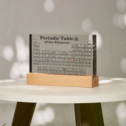 Real Elements Periodic Table with 83 Samples