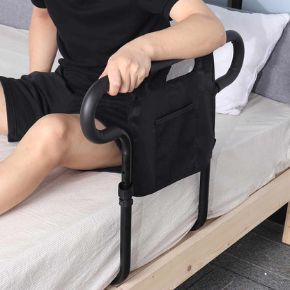 Bed Safety Rail For Seniors Adjustable Support Handle For Elderly
